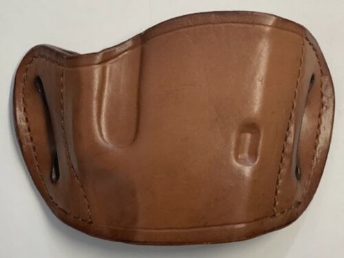 Brown right handed leather gun holster for Taurus TX22 - Picture 3 of 3
