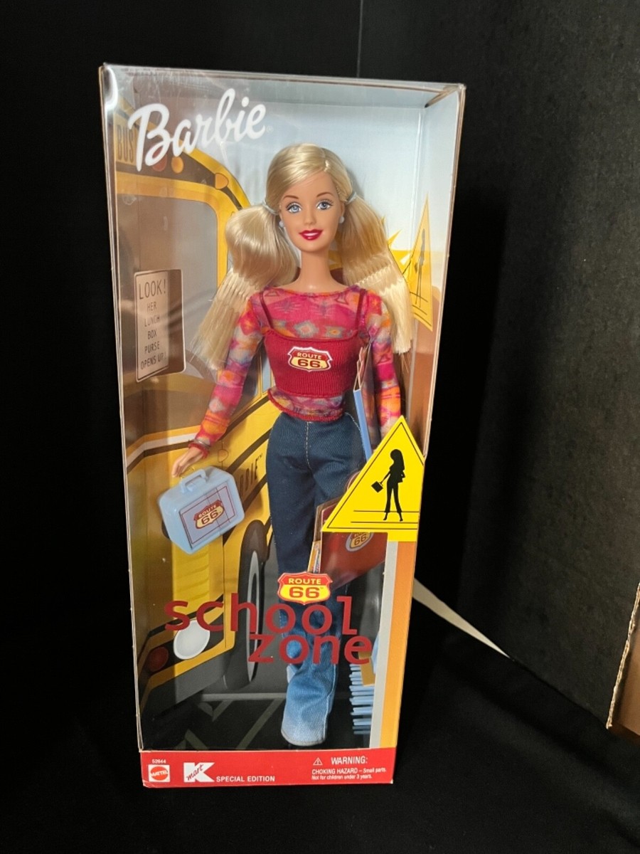 New in Box Mattel Barbie Route 66 School Zone Kmart Special