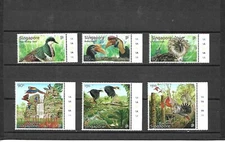 SINGAPORE,  2023, BIRD PARADISE,  6v, MNH, NEW!!