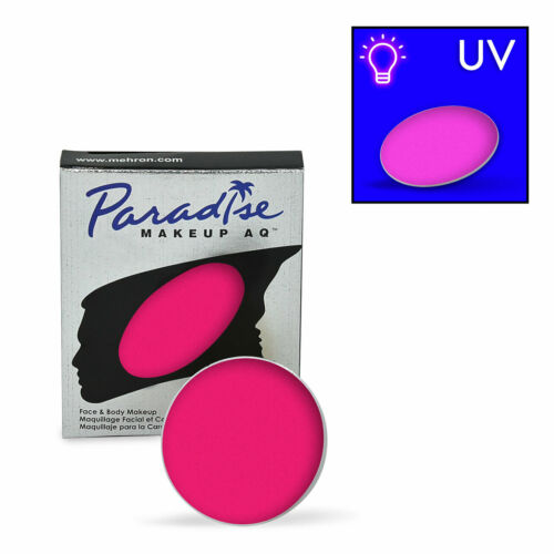 MEHRON PARADISE AQ FACE BODY PAINT COLORS CAKE MAKEUP STAGE FX REFILL SIZE 7 G - Picture 55 of 59