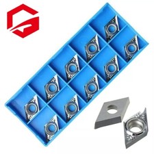 10Pcs DCGT11T304-AK N01 DCGT32.51 Carbide Insert Turning Insert  for Aluminum