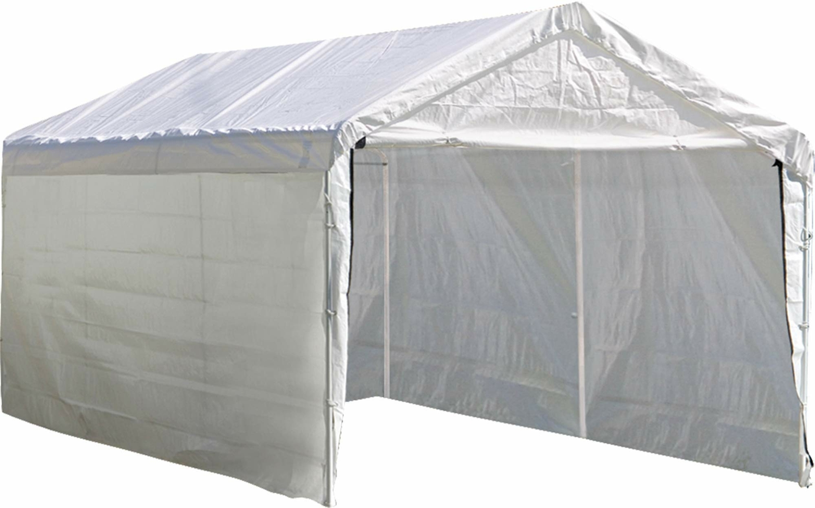 Canopy Enclosure Kit 12x20 Car Port Cover Portable Shelter Carport