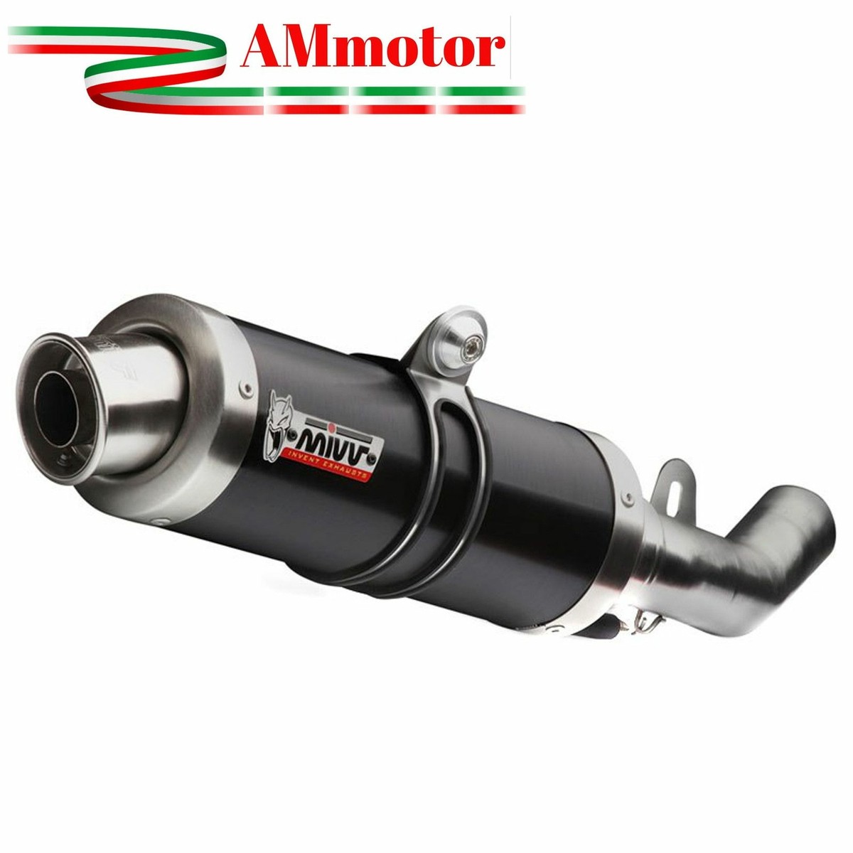 Full System Mivv Yamaha T-Max 500 2009 09 Exhaust Gp Black