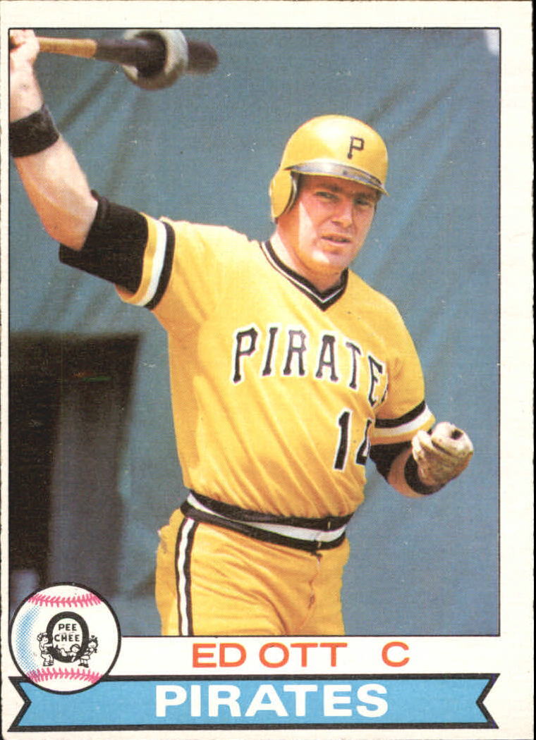 1979 O-Pee-Chee Pittsburgh Pirates Baseball Card #289 Ed Ott - NM