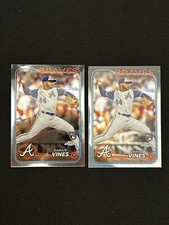 Darius Vines (2) 2024 Topps Chrome Refractor  #197 RC Braves