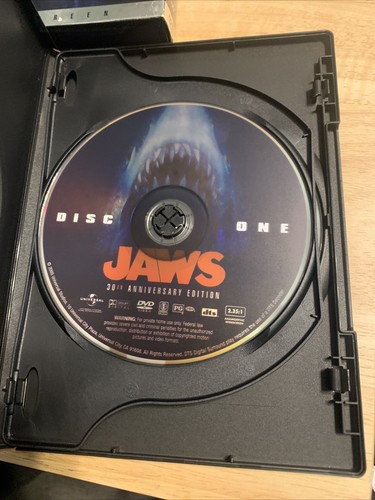 Jaws (DVD, 2005, 2-Disc 30th Anniversary Ed, Widescreen) W/Limited Ed Journal! - 第 6/9 張圖片