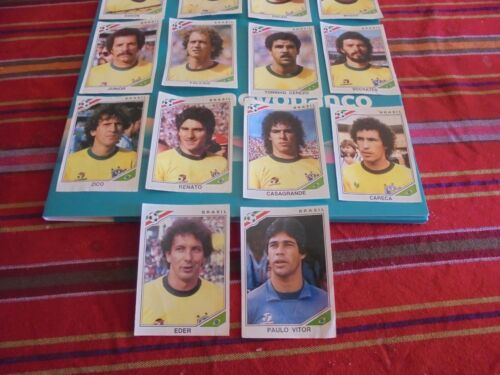 1986 Brasil Set completo Copa Mundial México 86 pegatinas Panini - Imagen 3 de 6