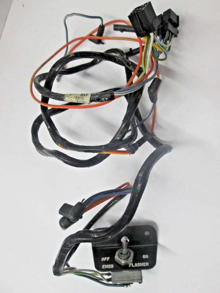 NOS Early 66 Ford Mustang Falcon Fairlane Comet Mercury Emergency Warning Switch Foto 3 de 4