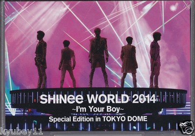 SHINee　2014　I'm your boy  東京ドーム SHINee WORLD 2014 I'm Your Boy Special Edition in TOKYO DOME 2 DVD
