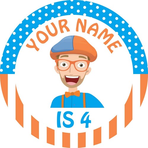 blippi-personalised-edible-cake-toppers-cupcakes-ebay