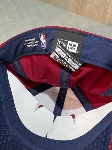 Cleveland Cavaliers New Era 29Thirty Official Red Maroon Hat Cap Medium NBA Cavs - Picture 3 of 3