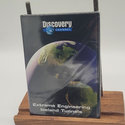 New Sealed Discovery Channel Extreme Engineering Iceland Tunnels DVD