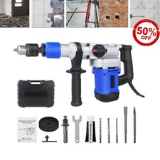 Electric Rotary Jack Hammer Drill Demolition Breaker SDS Plus Chisel Heavy Duty