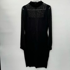 Fashion Nova Come My Way Midi Black dress size Large