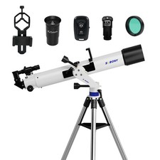 SVBONY SV520 Astronomy Telescope 90mm Refractor Kit for Beginners and Kids