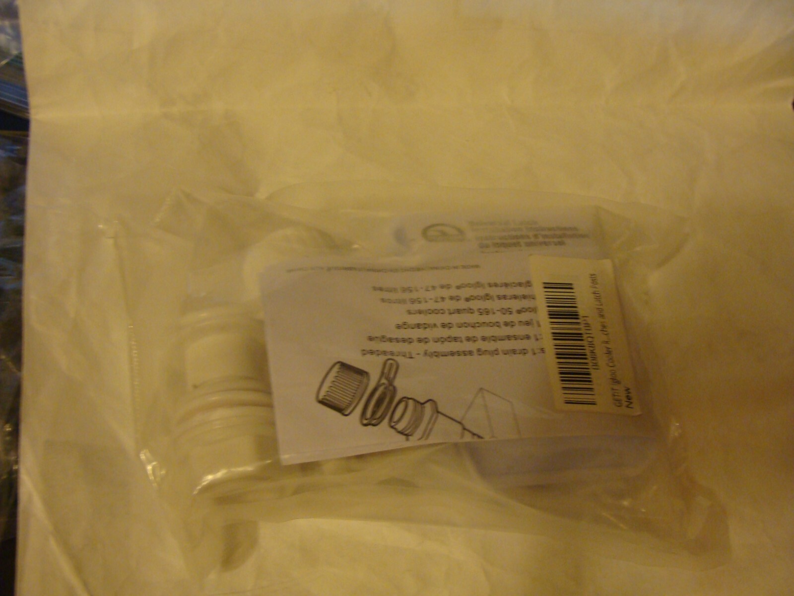 IGLOO Ice Chest Universal Parts Kit - White  50-165 quarts