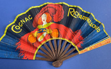 EVENTAIL PUBLICITAIRE 12 brins - COGNAC RICHARPAILLOUD - début XXème