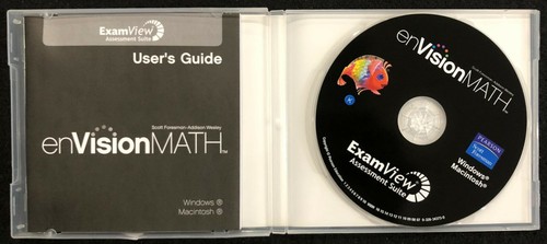 Kindergarten enVision EXAMVIEW Assessment Suite CD-ROM-Hard Case (2009, Pearson) - Foto 3 di 3