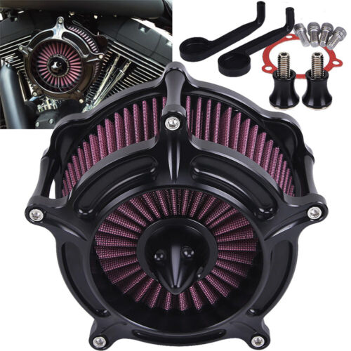 Air Cleaner Intake Filter Kit For Harley Sportster XL 883 1200 Custom 1991-2023 - Bild 3 von 12