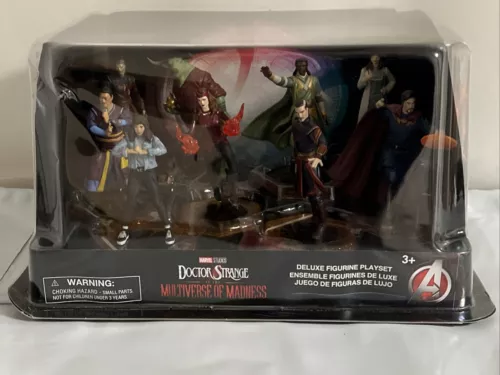 Doctor Strange in the Multiverse of Madness 9-Piece Deluxe PVC Figure Play Set