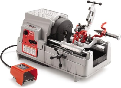 Ridgid 84097 535A Complete w/ Diehead, Dies, and a Rolling Stand - Reconditioned