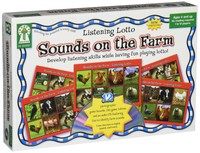 Listening Lotto: Sounds On The Farm Educational Board Game on sale Listening Lotto: Sounds On The Farm Educational Board Game on sale