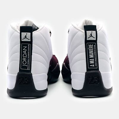 DV6989-100 Nike Air Jordan 12 Retro A Ma Maniere White Burgundy