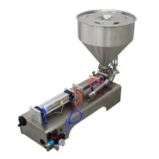 10-100ml Paste Liquid Filling Machine 304 Stainless Packing Equipment 1 Nozzle