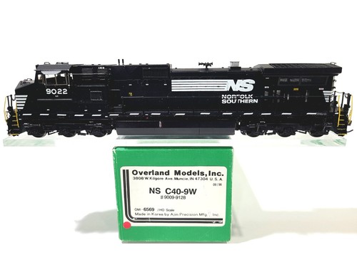Overland OMI NS GE C40-9W Norfolk Southern #9022 HO modelo de latón #6569 CP | Zustand: Used