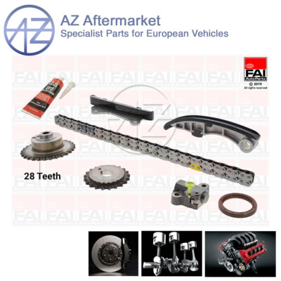 Fits Master Movano Cabstar Patrol 2.5 D dCi 3.0 TD AZ Timing Chain Kit