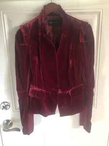 bcbg red blazer