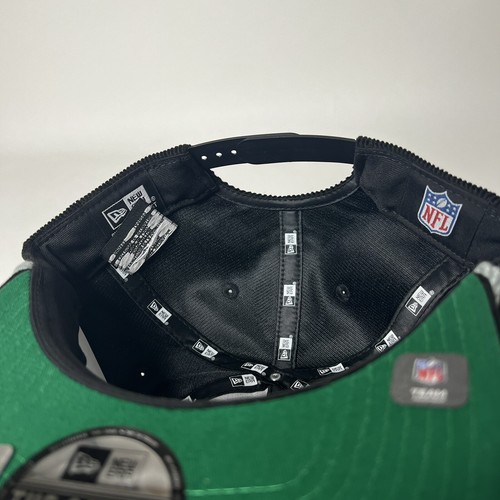 New Era Los Angeles Raiders Retro Black Corduroy Snapback The Golfer Hat Cap NEW - Picture 10 of 13