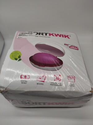 Lee Ergo-Style Sortkwik 1.5 Oz. Fingertip Moistener Pink (12134) Lot of 11