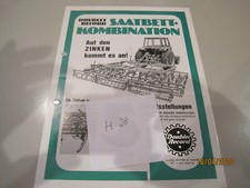 Prospekt Doublet Record Saatbeetkombination (H28)