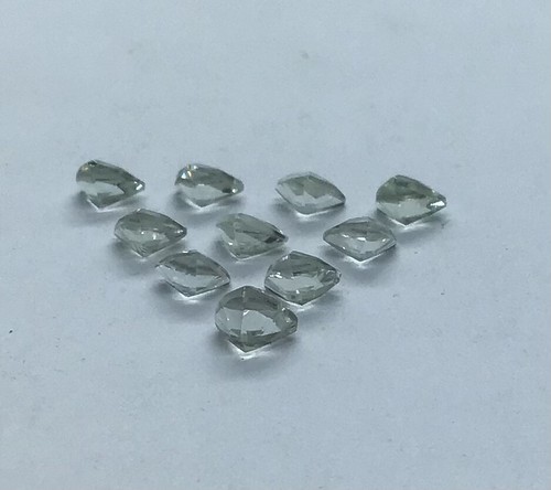 Green Amethyst Trillion Cut AAA Natural Loose Gemstone For Assorted All Jewelry - Picture 18 of 24