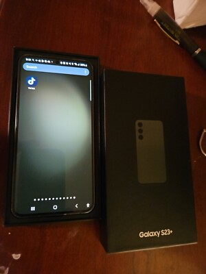 Samsung Galaxy S23+ - 256 GB - Green (AT&T)  With Tik Tok App Installed. 