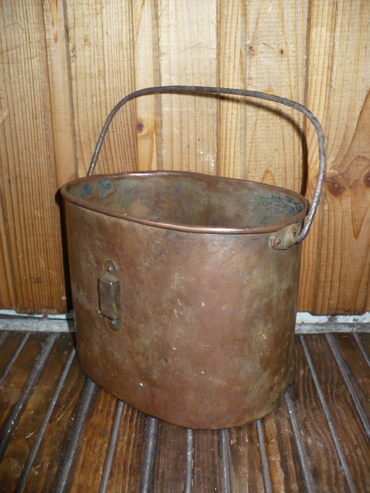 USSR Imperial army copper bowler hat — image 2