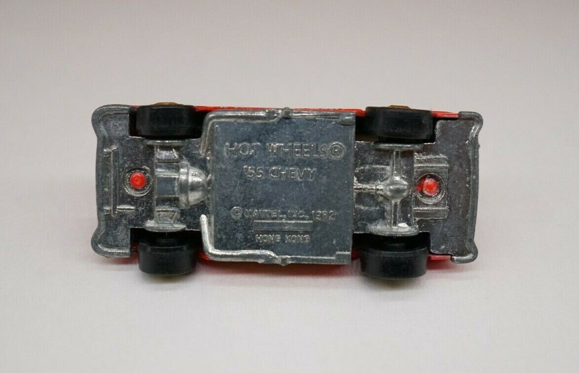 Vintage 1982 Hot Wheels Diecast '55 Red Chevy Fever Hong Vintage 1982 Hot Wheels Diecast '55 Red Chevy Fever Hong