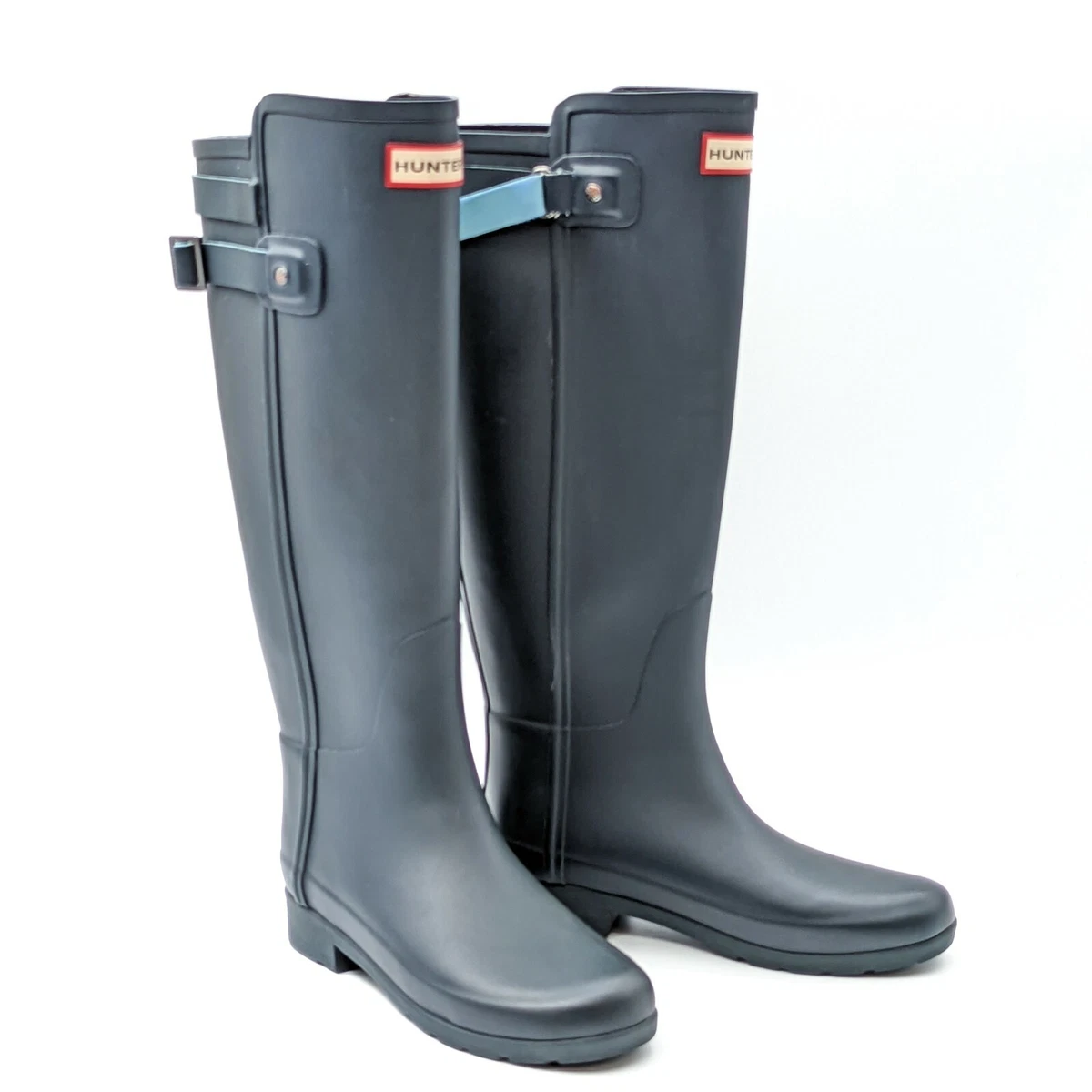 Women's original refined sales back strap wellington boots