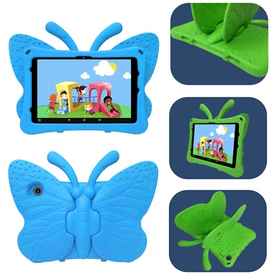 Cute Kids Case For Amazon Fire HD 10/8 Fire Max 11 EVA Butterfly Kickstand Cover
