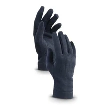 Italian Dress Gloves, Wool Blend, Military Issue, Made in Italy, Navy
