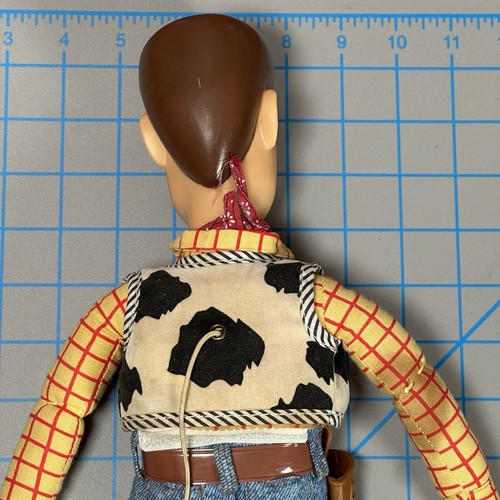 Disney Pixar Toy Story Woody & Jessie Thinkway Pull String 15" Dolls Not Working - Picture 6 of 17