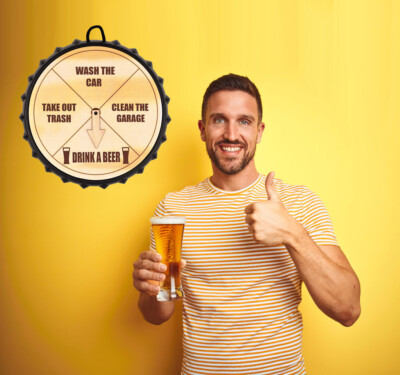 Beer O'Clock - Bier Uhr - Bier Spiel