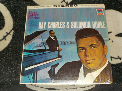 Ray Charles & Solomon Burke Blues Before Sunrise LP Record Open Shrink 