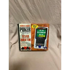 NIB World Series of Poker EXCALIBUR Electronic TALKING TEXAS HOLD EM Handheld  