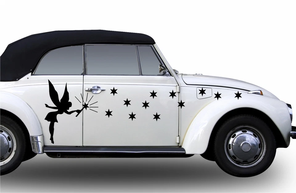 Elfe Fee Elfen Feen Aufkleber Autoaufkleber Autotattoo Elfenaufkleber Zauber