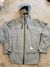 And Wander Pretex Shield Waterproof Rain Jacket - Blue, Large