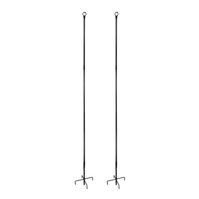String Light Poles - Outdoor String Light Support for Patio, Deck & Yard - He...