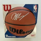 Victor Wembanyama Signed Basketball Fanatics COA #1 San Antonio Spurs Wemby RARE
