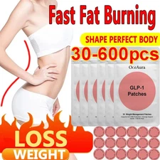 30-600PCS - GLP-1 Patches - 30 Days Supply | Appetite Suppressant | Weight Loss